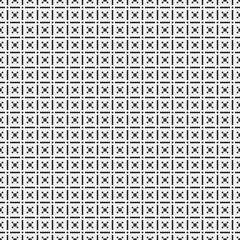 Abstract Cross Pattern Dots Logo generative computational art illustration