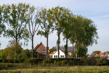 Obraz premium The traditional Dutch village OOij