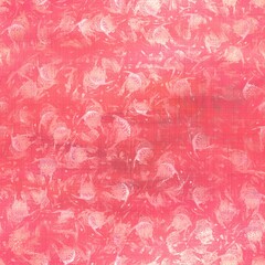 Fototapeta premium Coral pink girly sweet seamless pattern texture. High quality illustration. Candy, ice cream, or sherbet pink. Natural texture with digital overlay.