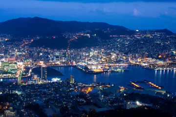 Obraz premium 長崎市街夜景