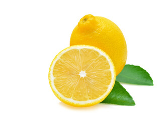 lemon isolated on white background