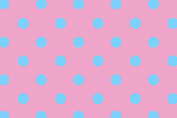 Blue polka dot with colorful background