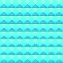 Blue gradient mosaic tiles background. Square pattern with geometric design. 3D vector illustration. Seamless pattern. Follow other mosaic patterns in my collections. 