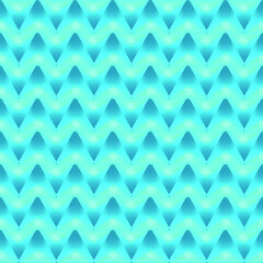 Abstract 3D background with geometric blue triangles. Seamless pattern. 3D vector illustration for web design, print pattern, scrapbooking, wrapping, etc.