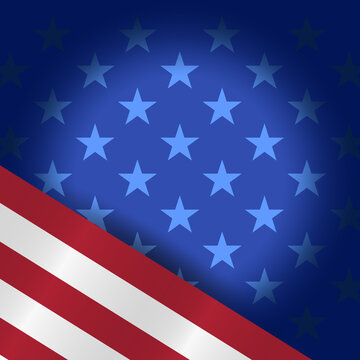 2020 United States presidential election vector background
