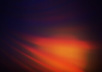 Obraz premium Dark Pink, Yellow vector blurred shine abstract background.