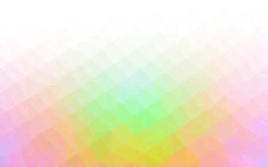 Light Multicolor, Rainbow vector blurry triangle texture.