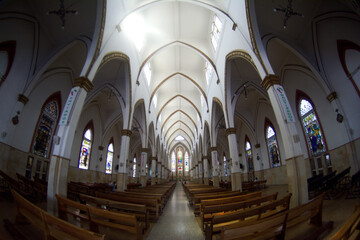 interior of the cathedral