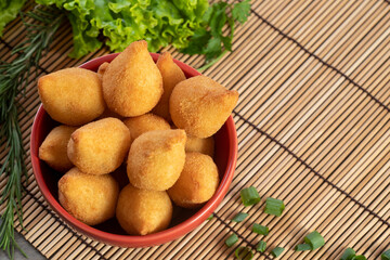 Coxinha of chicken, Brazilian snack