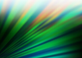 Dark Green vector abstract bokeh pattern.