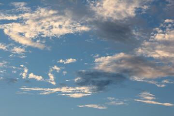 Fototapeta na wymiar vanilla sky background and cloud