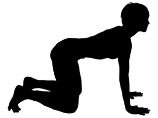 ヨガシルエット_26