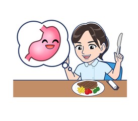 Nurse in a light blue uniform