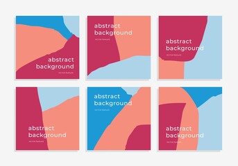Abstract vector background set 5