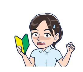 Nurse in a light blue uniform