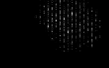 Dark Silver, Gray vector backdrop with long lines.