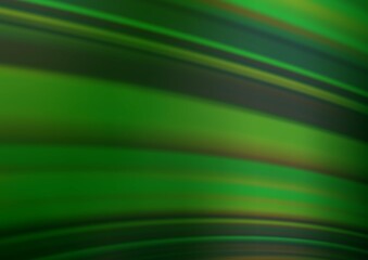 Light Green vector blurred shine abstract pattern.