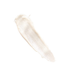 White beauty Primmer cream in abstract shape on background