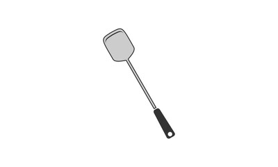 Spatula for cooking illustration vector icon