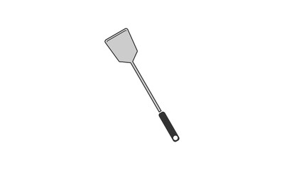 Spatula for cooking illustration vector