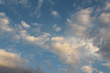 vanilla sky background and cloud