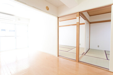 リビングルームと和室