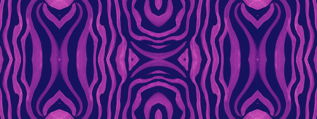 Ethnic Textile Design. Camouflage Exotic Wave 