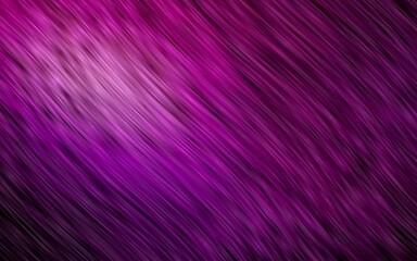 Dark Purple vector pattern with liquid shapes.