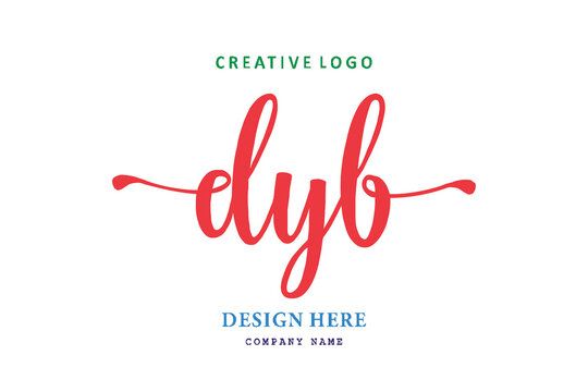 logo composition of the letter DYB is simple, easy to understand and authoritative