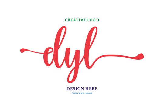 logo composition of the letter DYL is simple, easy to understand and authoritative