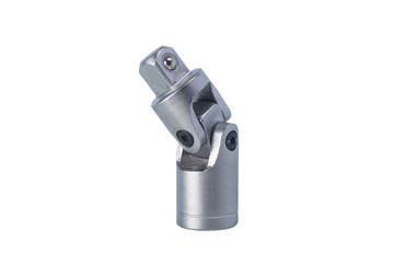 corner key coupling, for tightening and unscrewing nuts, on a white background