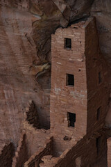 Square Tower House, cliff dwellings at Mesa Verde National Park
