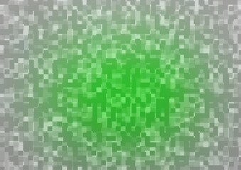 Light Green vector pattern in square style.