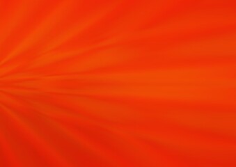 Light Orange vector abstract blurred template.