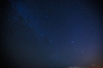 Fototapeta premium Starry Milky Way, Oahu, Hawaii