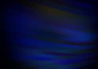 Dark BLUE vector abstract bright template.