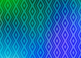 Light Multicolor, Rainbow vector template with sticks, squares.