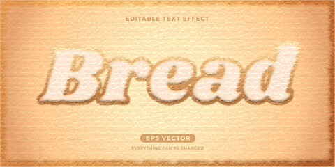 67 Bread text effect