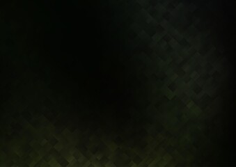 Dark Green vector template with crystals, rectangles.