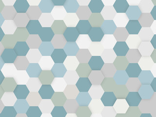 Fototapeta premium Creative minimal geometric dynamic shapes on white copy space background use for template, banner or wallpaper.