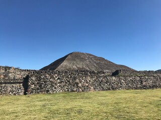 stone wall in the mountains