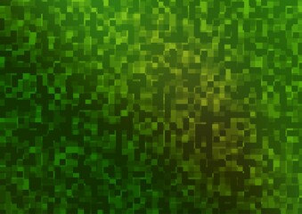 Light Green vector pattern in square style.