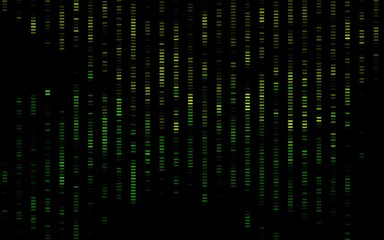 Dark Green vector layout with flat lines.