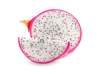 Dragon fruit an isolated on white background