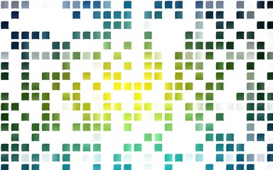 Light Blue, Yellow vector texture in rectangular style.