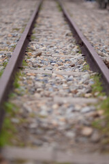 インクラインのレール