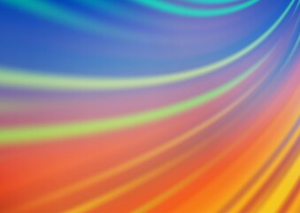 Obraz premium Light Blue, Yellow vector abstract bright background.