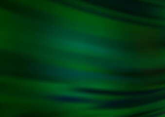Dark Green vector abstract blurred template.