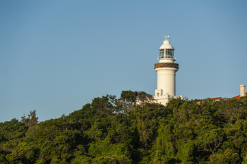 Cape Byron lighthouse in New South Wales in Australia