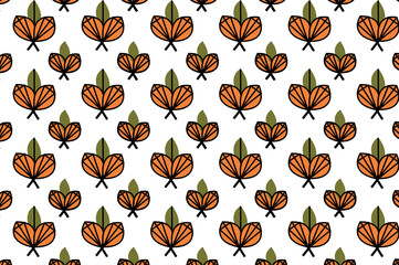 digital paper fall design. perfect for your project